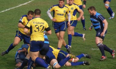Echipele din Timișoara și Baia Mare, învingătoare în primele jocuri din play-off-ul Superligii CEC Bank la rugby