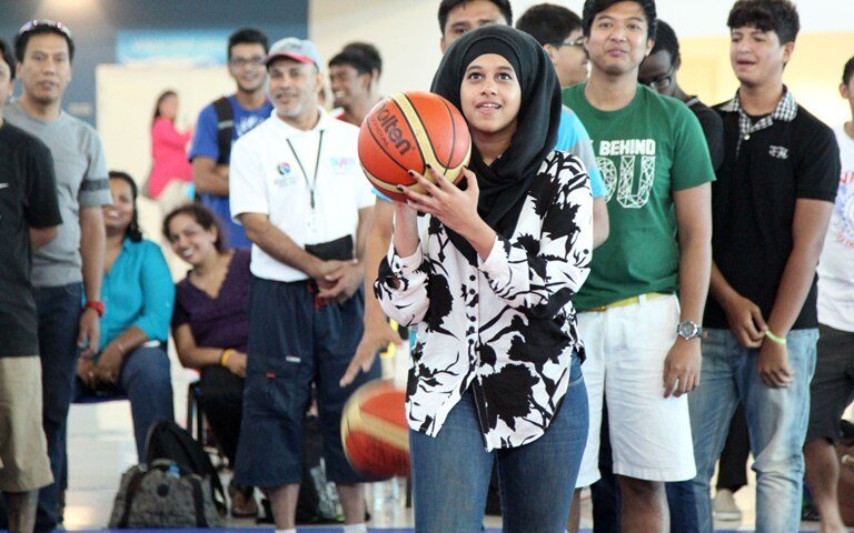 Basket pe tărâmul celor o mie și una de nopți….