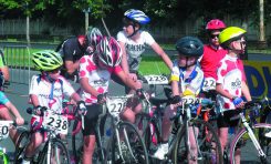 Pedalând spre podium