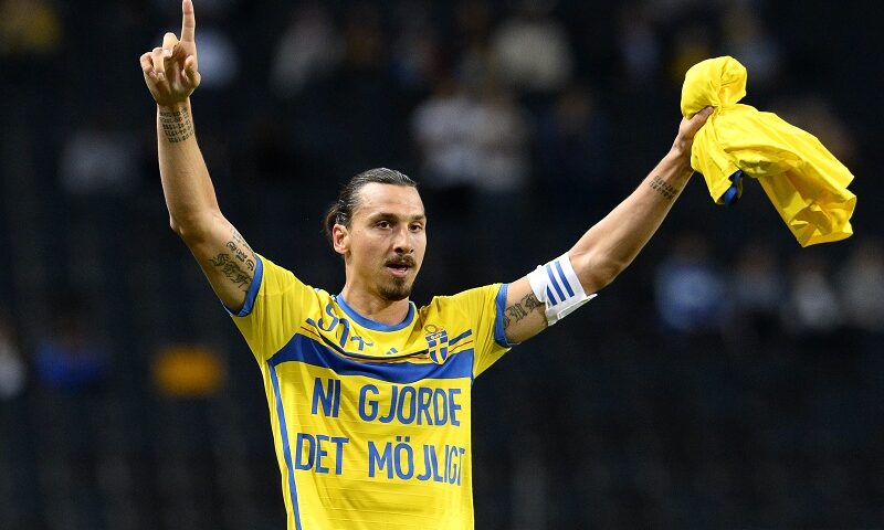Ibrahimovici, cel mai bun marcator al Suediei