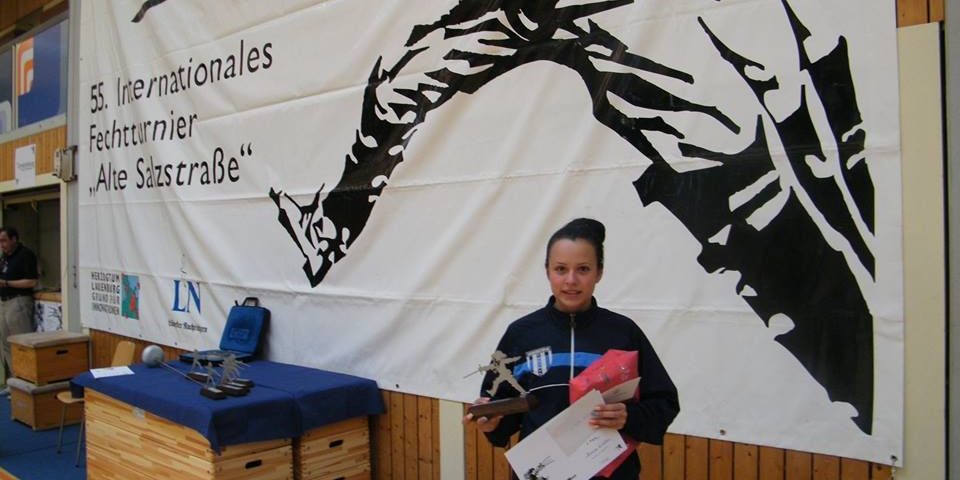 Alexandra Cîrstea-Ionică, locul 2 la Trofeul internaţional de spadă “Alte Salzstrasse”