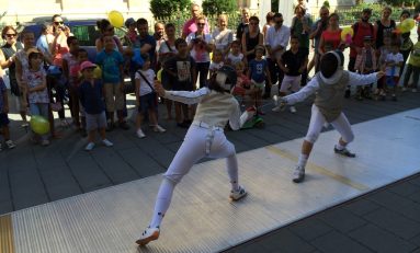 Noi spectacole de scrimă în Centrul Vechi al Capitalei