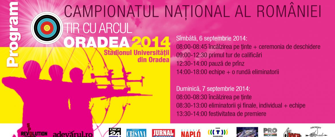 Începe Campionatul Naţional Outdoor de Tir cu Arcul de la Oradea