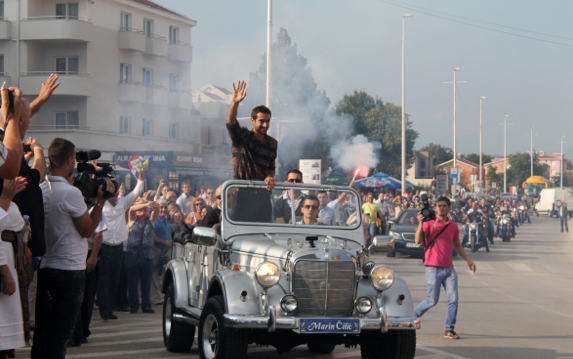 Marin Cilic a fost primit ca un erou în orașul său natal