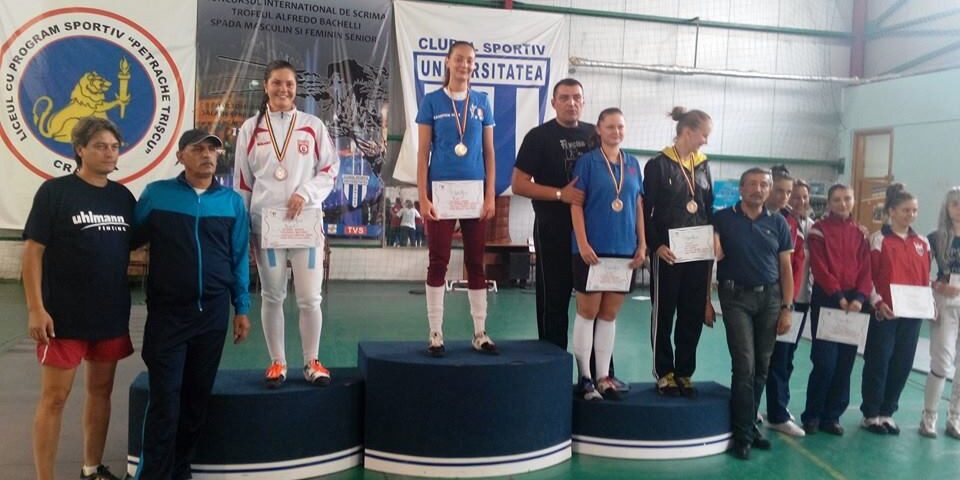 Cezara Constantin, campioană națională de juniori la spadă