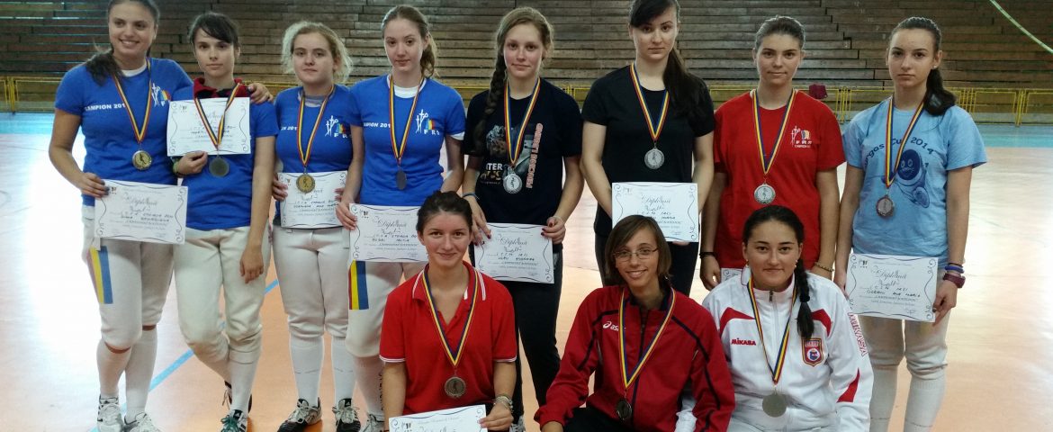 CSA Steaua 1, campioană naţională la sabie la juniori