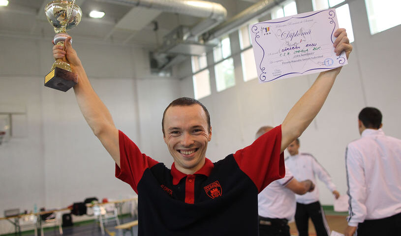 Radu Dărăban și-a păstrat Cupa României la floretă
