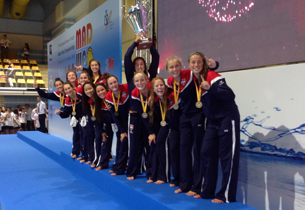 Junioarele Statelor Unite, campioane mondiale în premieră la polo pe apă