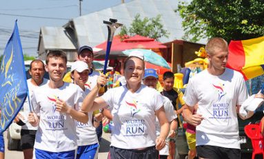 România pe traseul World Harmony  Run