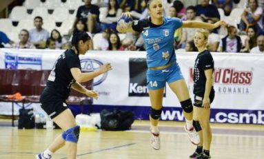 CSM București a câștigat primul derby din Liga Națională cu Corona Brașov