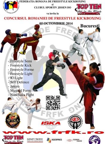 Concursul României de Freestyle Kickboxing, la a noua ediție
