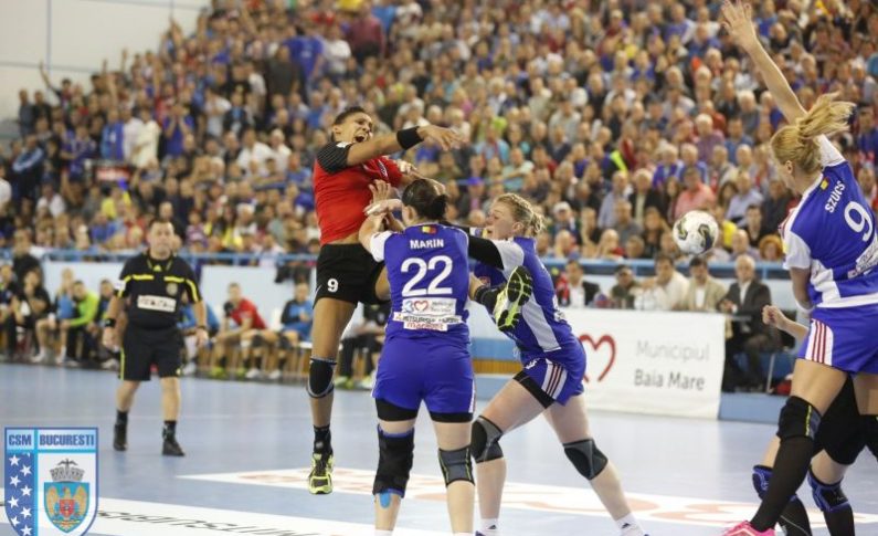 HCM Baia Mare, victorie cu emoţii împotriva bucureştencelor de la CSM