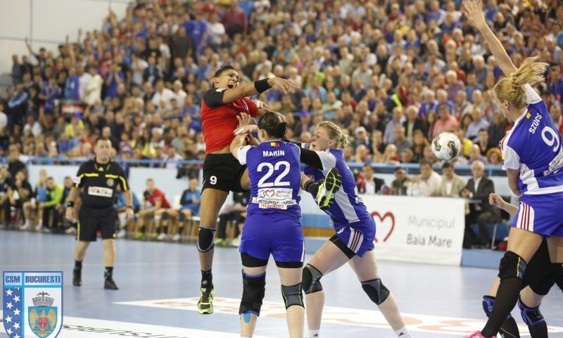 HCM Baia Mare, victorie cu emoţii împotriva bucureştencelor de la CSM