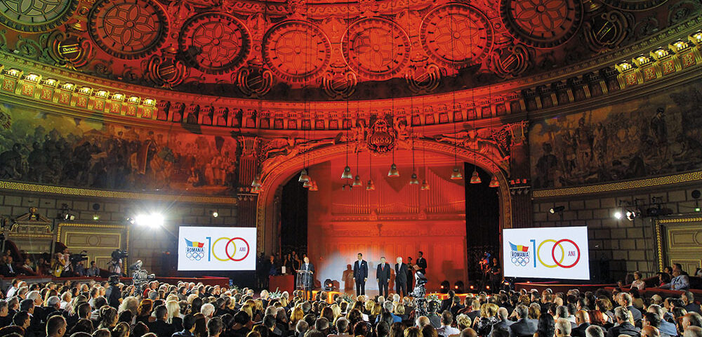 Ţinte poleite cu aur olimpic