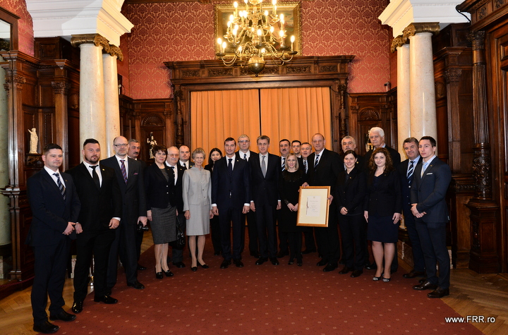 FRR, SUB ÎNALTUL PATRONAJ AL MAJESTĂŢII SALE REGELE MIHAI I AL ROMANIEI