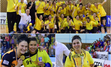 CSM București, campioană la handbal feminin, HCM Minaur Baia Mare ia titlul la masculin