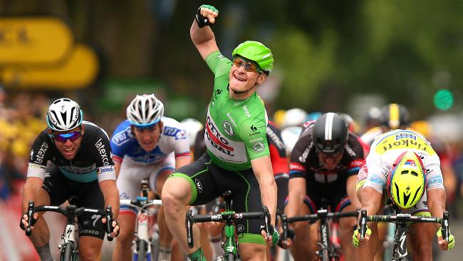 Germanul Andre Greipel se impune și în etapa a cincea din Turul Franței, conaționalul Tony Martin rămâne lider