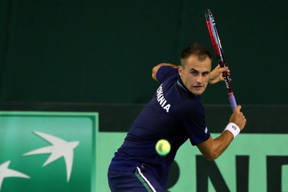 Copil învins de Klizan și România pierde meciul cu Slovacia din Cupa Davis