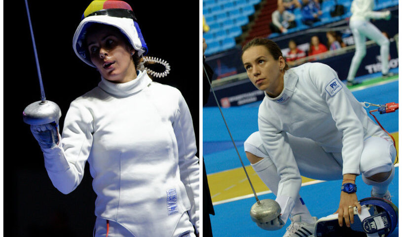 Spadasinele Simona Gherman și Loredana Dinu, părăsesc Mondialele de scrimă în sferturi