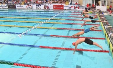 Trei victorii ale înotătorilor noștri la Internaționalele României de la noul bazin Dinamo