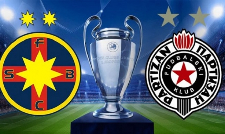FC Steaua, egal cu Partizan Belgrad în turul 3 preliminar al Ligii Campionilor