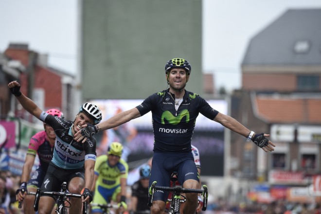 Alejandro Valverde triumfă a noua oară într-o etapă din Turul Spaniei