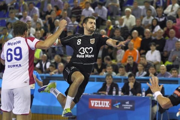Minaur Baia Mare, prima victorie în grupele Ligii masculine a Campionilor la handbal