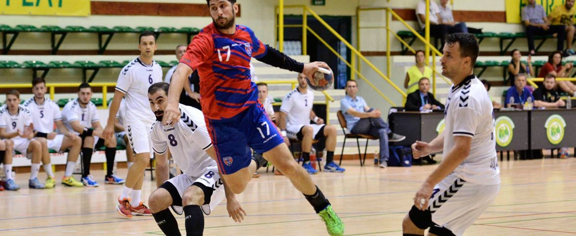 Suporterii de lux ai CSA Steaua Alexandrion: Munteanu, Stîngă şi Birtalan