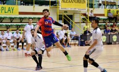 Suporterii de lux ai CSA Steaua Alexandrion: Munteanu, Stîngă şi Birtalan