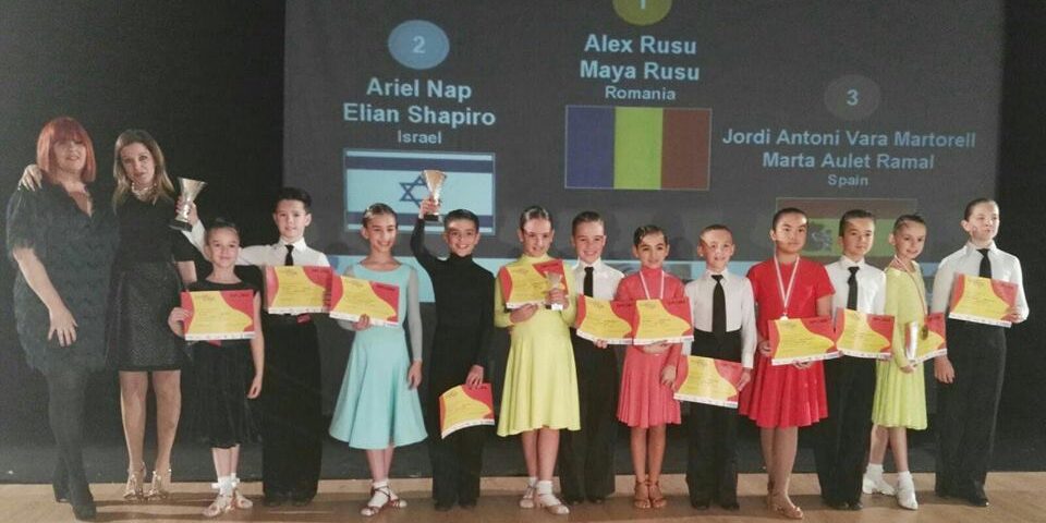 Romania pe primul loc in Spania la DANCE SPORT CUP MADRID 2016