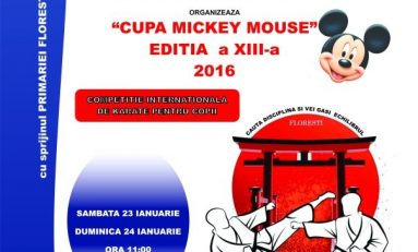 Cupa “Mickey Mouse” o competitie a unirii prin sport