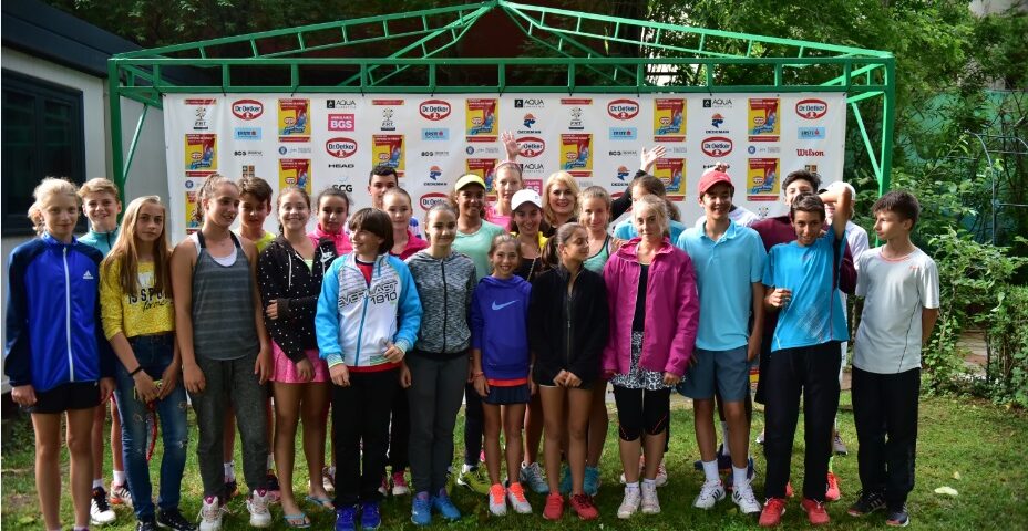 Liana Stanciu a venit „să viseze” alături de copiii de la Dr. Oetker Junior Trophy