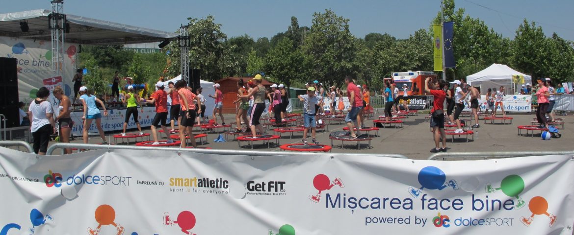 „Cea mai mare oră de sport“-Eveniment Telekom Romania