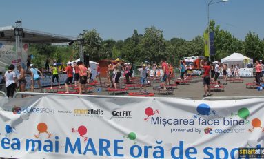 „Cea mai mare oră de sport“-Eveniment Telekom Romania