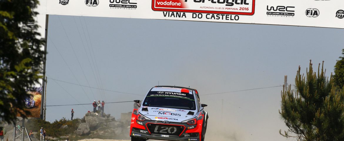 Hyundai Motorsport si-a imbunatatit performantele anterioare din Raliul Portugaliei