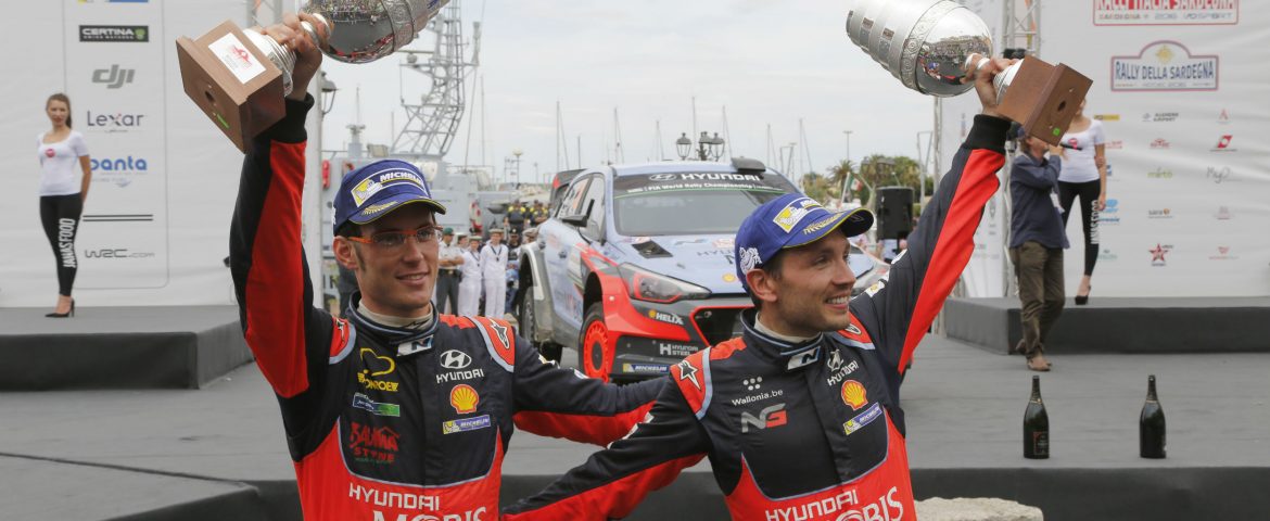Hyundai Motorsport si Thierry Neuville au castigat in Sardinia