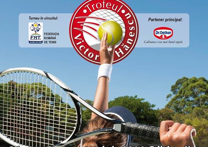 Servă din terenul “Train Like a Pro” către trofeul “Victor Hănescu” la Curtea de Argeș