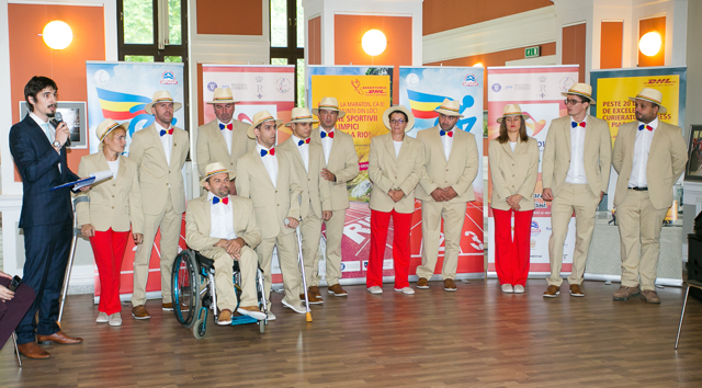 Echipa Paralimpica a Romaniei a fost prezentata oficial la Cluj-Napoca