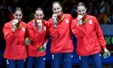 Spadele de aur ale României! Prima medalie olimpică de la Rio!