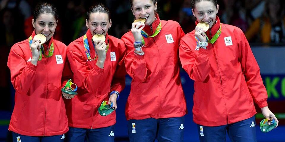 Spadele de aur ale României! Prima medalie olimpică de la Rio!