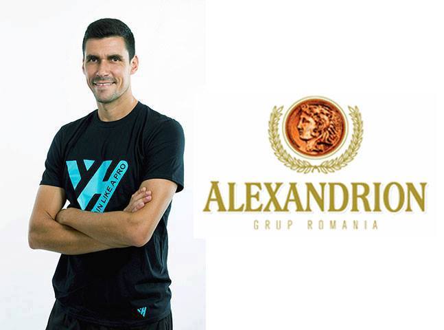 Alexandrion Grup sprijină taberele “Train Like a Pro” ale lui Victor Hănescu