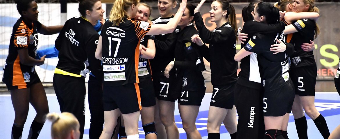 CSM Bucureşti – Ferencvaros 30-25 în turul sferturilor de finală din Liga Campionilor