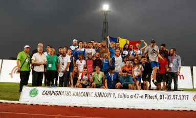 România a cucerit argintul la  Campionatul Balcanic de Atletism Juniori 1