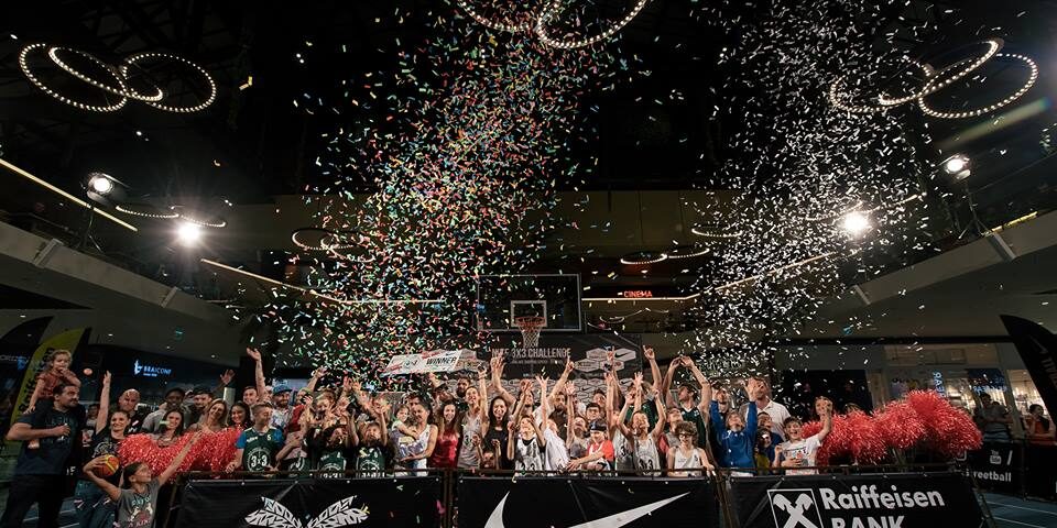 Starurile au jucat baschet la Nike 3×3 Challenge by Raiffesien Bank