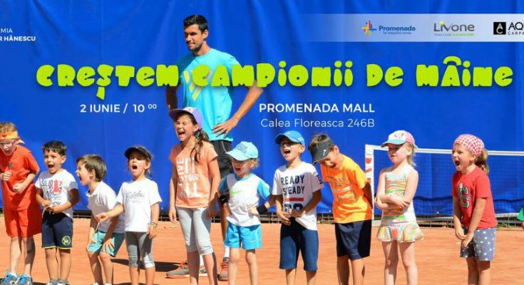 Academia Victor Hănescu: “Creştem campionii de mâine”