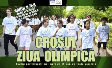 Crosul "Ziua Olimpica" aduce  din nou impreuna brailenii iubitori de miscare