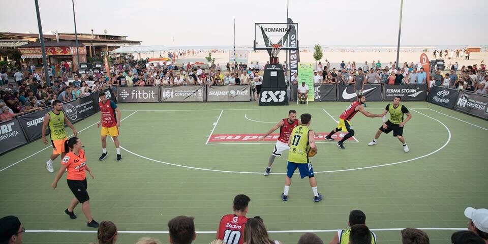 Drumul către Europenele de baschet 3×3 trece prin Constanța. Naționalele României se duelează cu cele mai tari echipe din lume