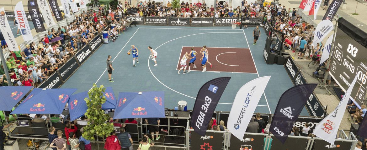 Spectacol total pe plaja din Mamaia la turneul de calificare pentru Campionatul European de Baschet 3×3