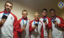 Gimnastica aerobică românească a câștigat  2 medalii la Jocurile Europene de la  Minsk,  21 – 30 iunie 2019